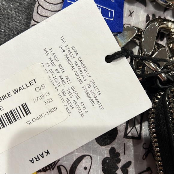 Kara crystal 2 tone bike wallet - Picture 7 of 9